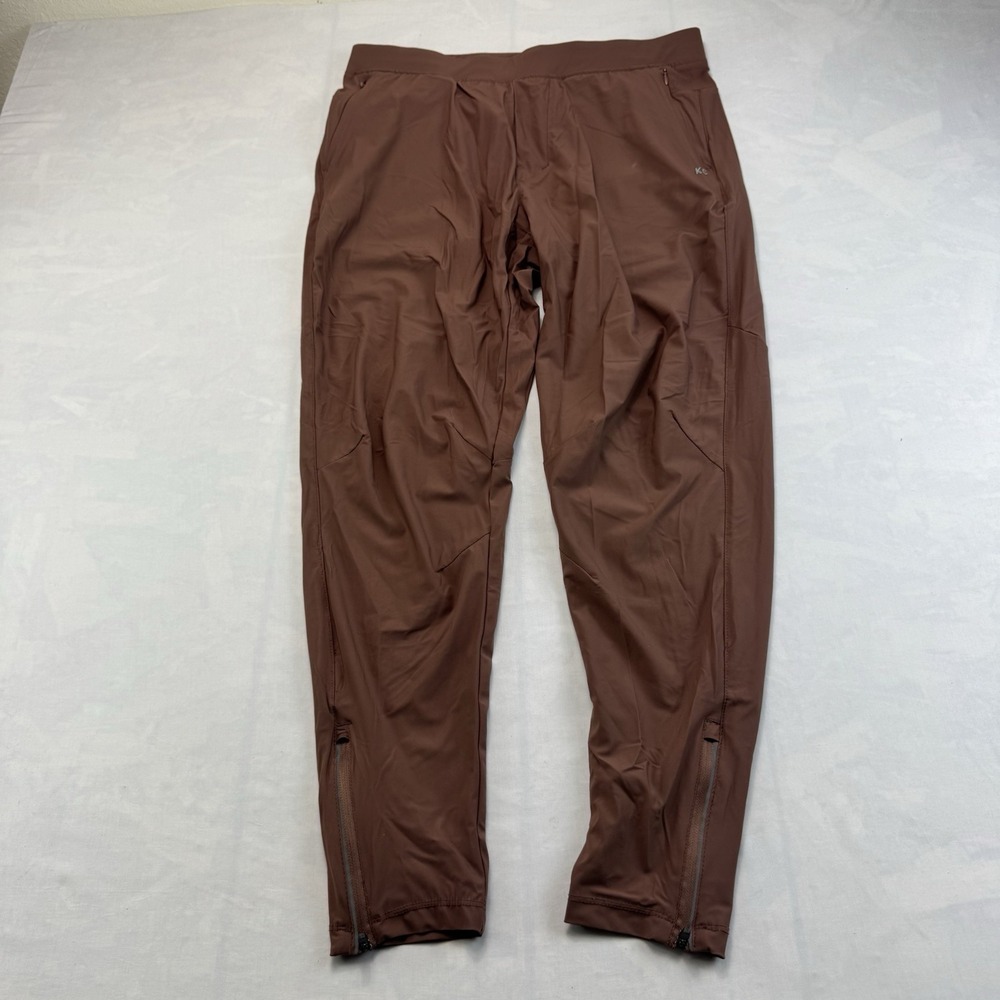 Kenneth Cole Reaction Reflective Logo Athletic Leggings Women's Large